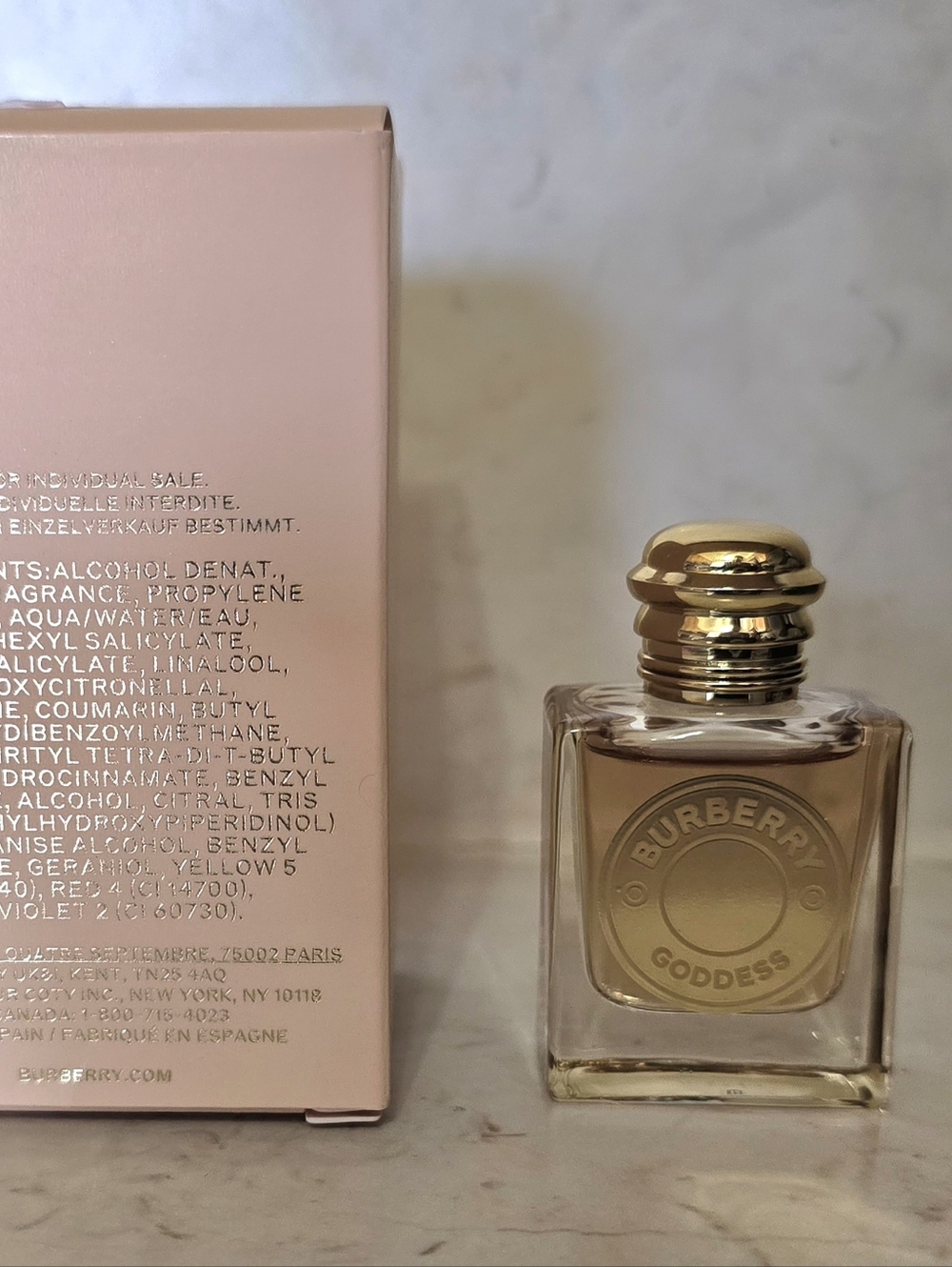 Burberry Goddess Eau de Parfum Mini New In Box - Picture 4 of 4